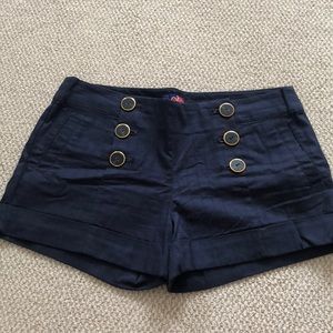 Forever 21 blue sailor shorts